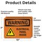 Signmission Electrical Panel Inside With Symbol OSHA Warning Sign, Vinyl Decal, 10in W x 7in L, 2PK OS-2PACK-WS-D-710-L-12095 - alternate 6